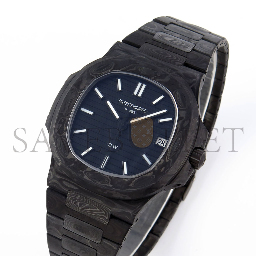 PATEK PHILIPPE DIW CARBON NAUTILUS“BLACK GRAIL” WATCH 5711/1A